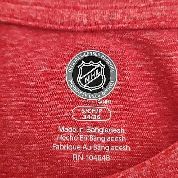 NHL Women's Hockey Logo Calgary Flames Short Sleeves T-Shirt Small - Picture 15 of 16